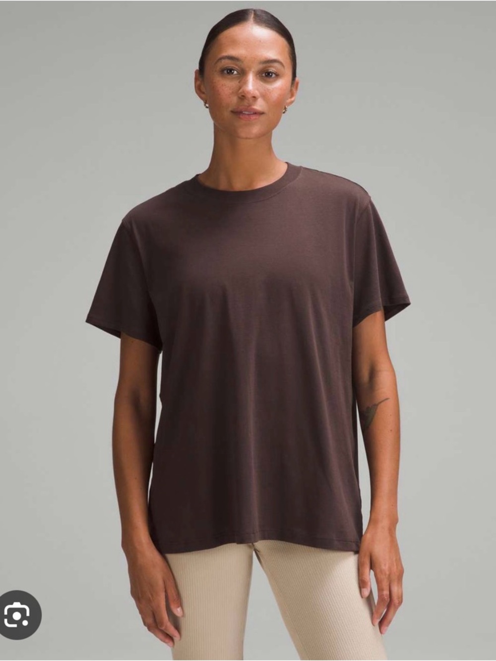 Lululemon All Yours T Espresso Brown, Like New